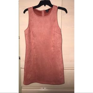 Suede Pink Dress 💕✨